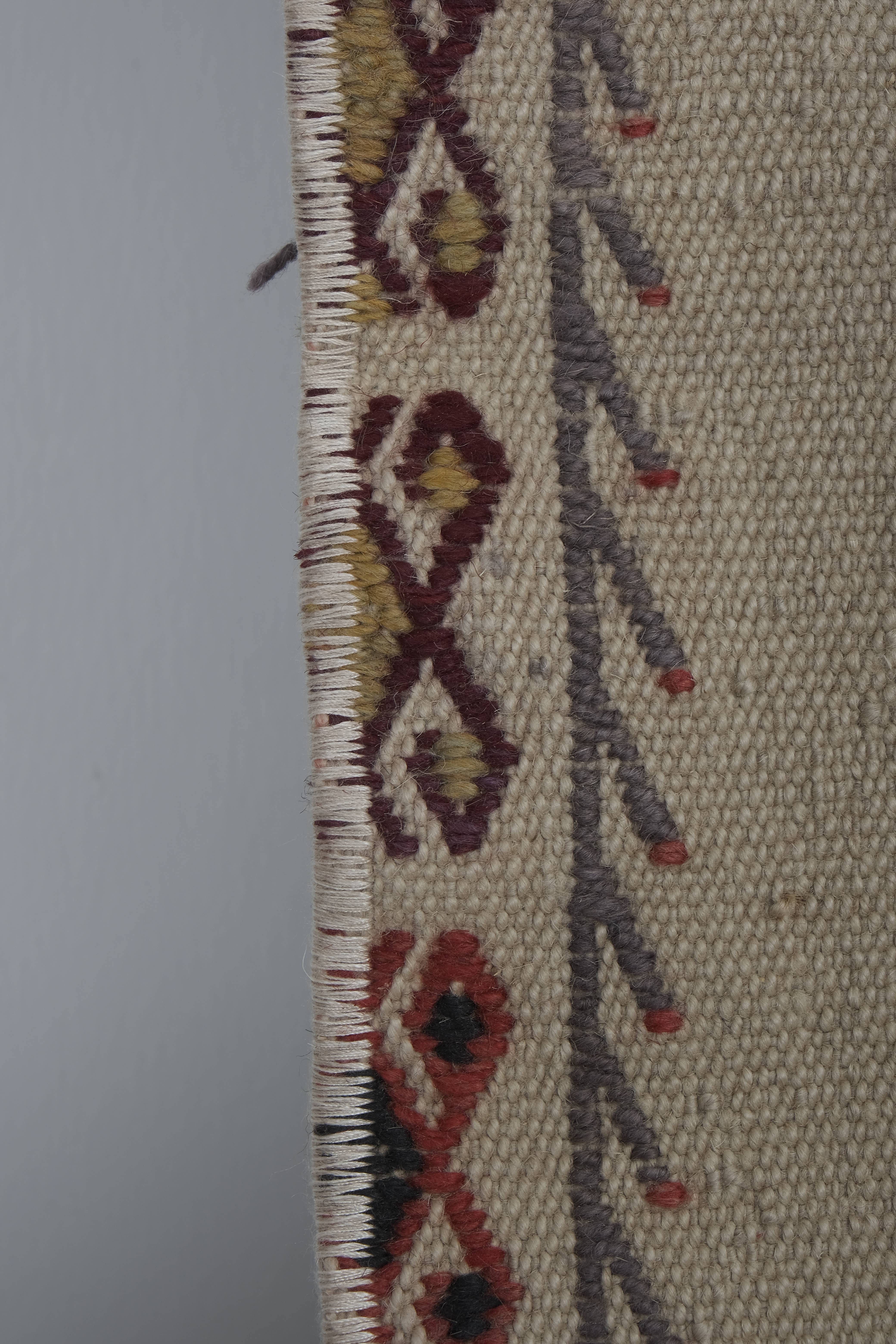 Vintage Turkish Kilim Runner 1'11'' x 13'8''