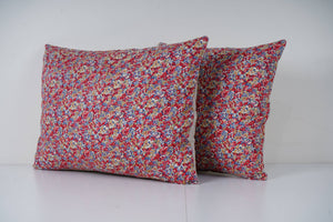 Uzbek Roller Printed Pillow Cover Set of 2 | 16'' x 16''