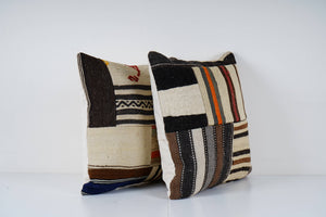 Kilim Patchwork Pillow Cover Set of 2 | 20'' x 20''