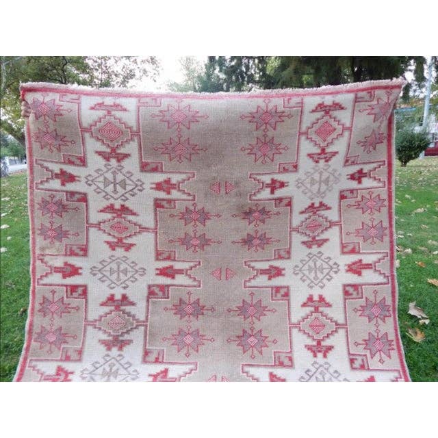 Vintage Oushak Rug 4'9'' x 6'