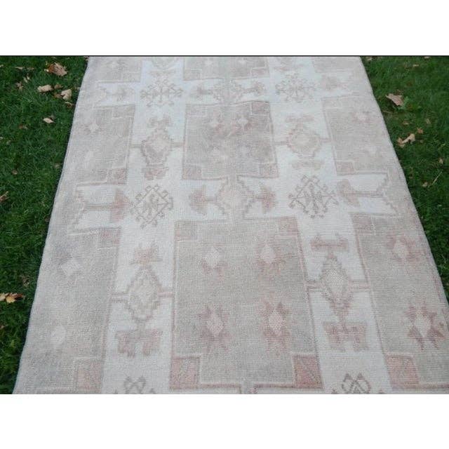 Vintage Oushak Rug 4'3'' x 8'