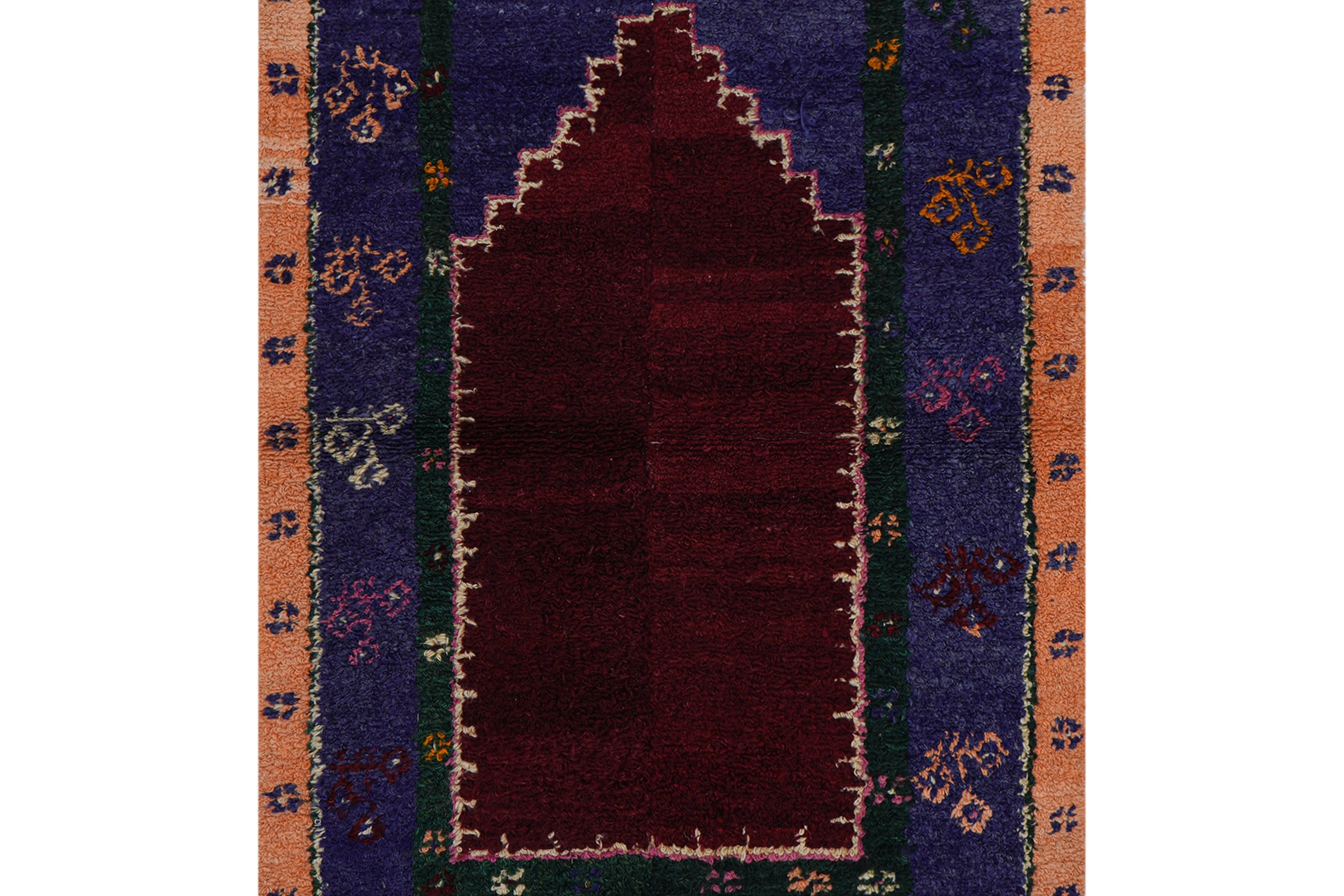 Vintage Turkish Shaggy Tulu Rug 40'' x 57''