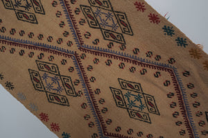 Vintage Turkish Kilim Runner 1'8'' x 14'11''