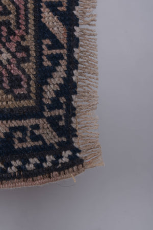 Vintage Turkish Konya Rug 4' x 6'9''