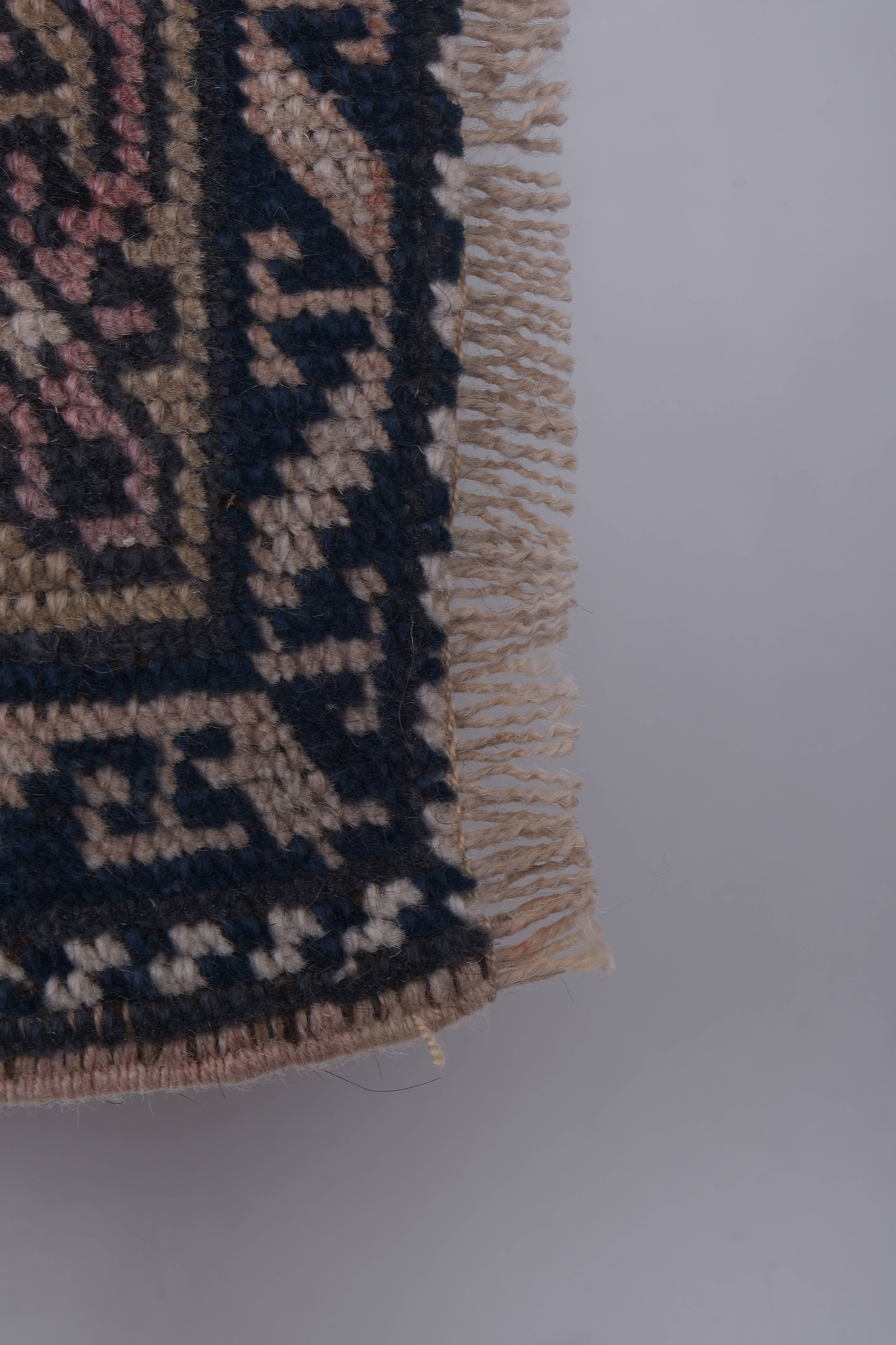 Vintage Turkish Konya Rug 4' x 6'9''