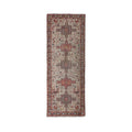 Vintage Animal Pattern Soumac Kilim Runner 3'7'' x 9'1''