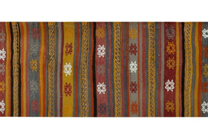 Vintage Kilim Runner 2'4'' x 9'