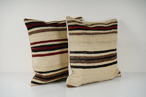 Kilim Pillow Cover Set of 2 | 24'' x 24''