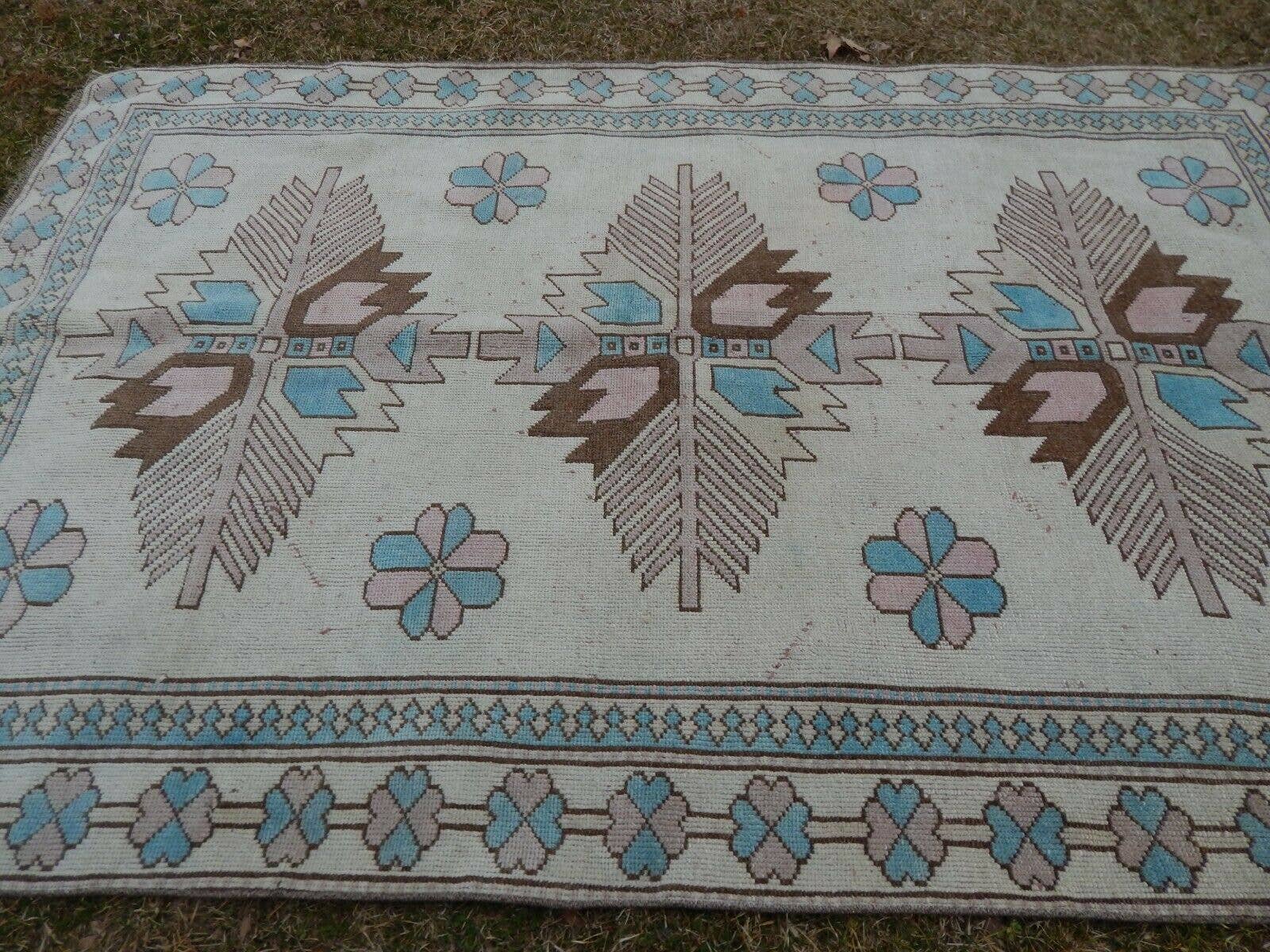 Vintage Oushak Runner 4'11'' x 7'10''