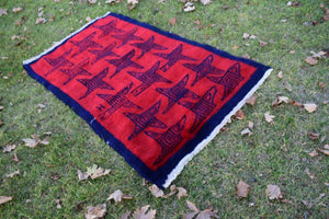 Vintage Turkish Tulu Rug 3'9'' x 6'