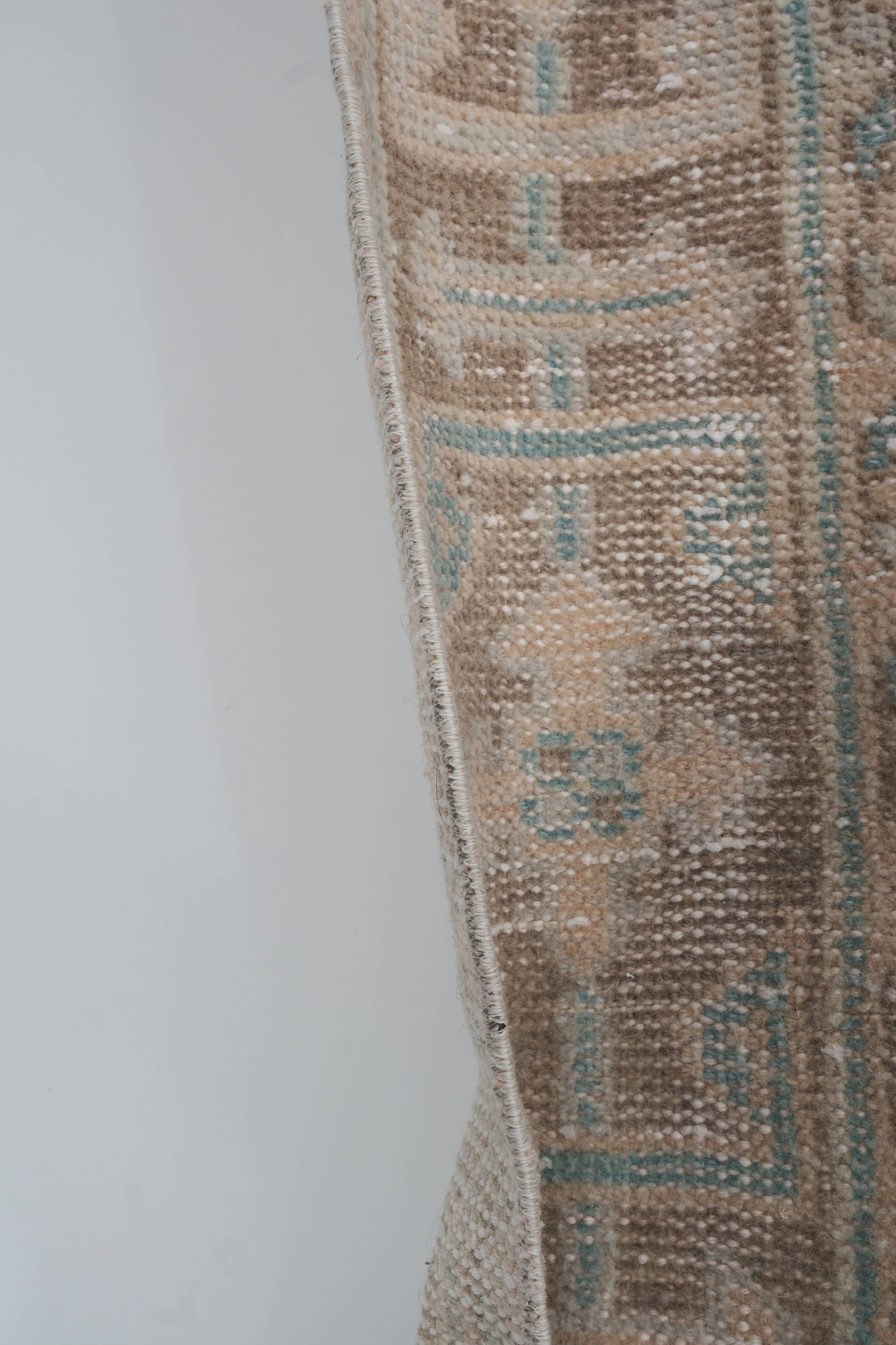 Vintage Turkish Anatolian Oushak Runner 2'6'' x 9'9''