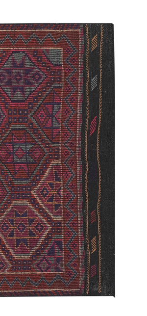 Vintage Turkish Kilim Rug 5'9'' x 8'3''