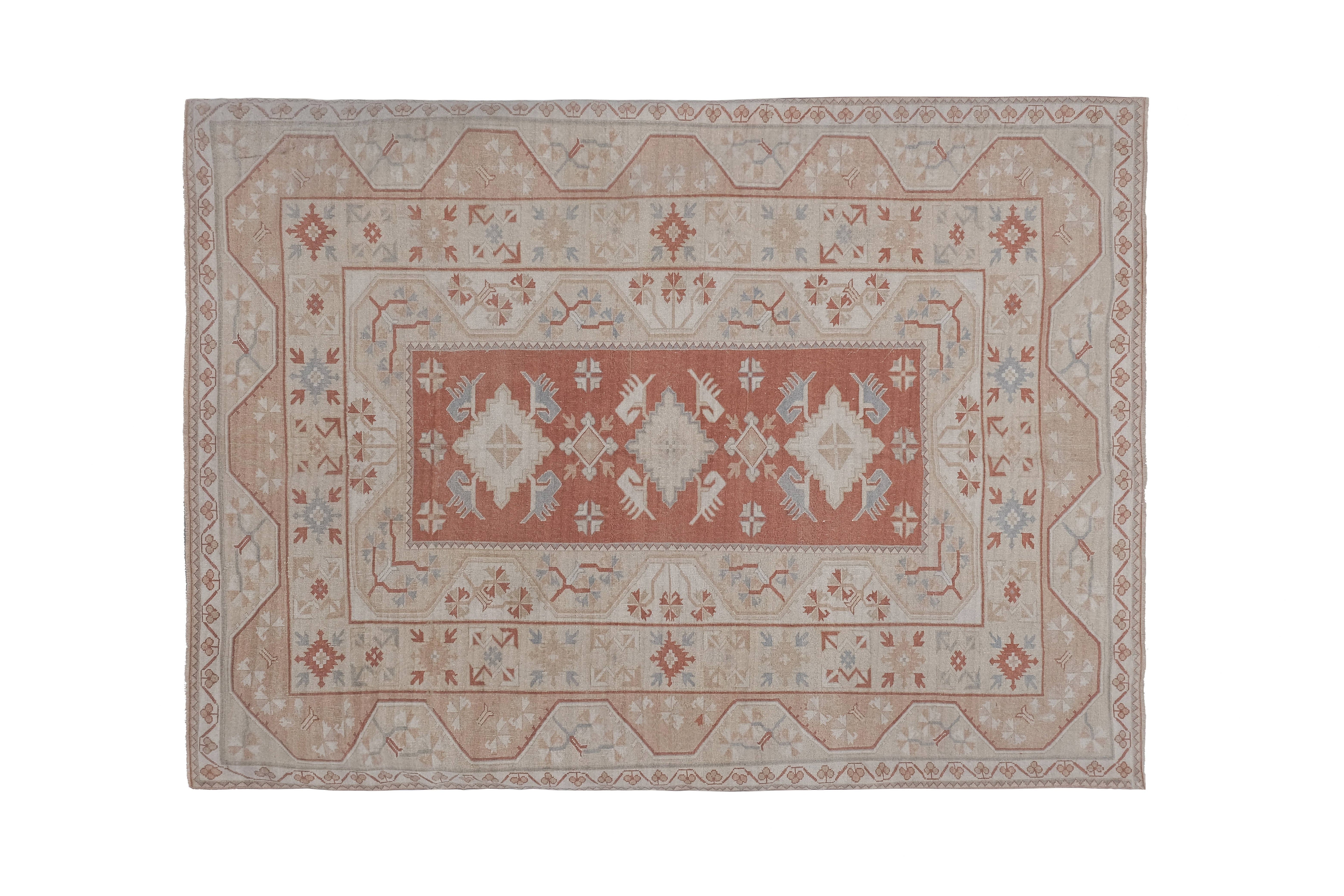 Vintage Milas Rug 6'6'' x 8'7''