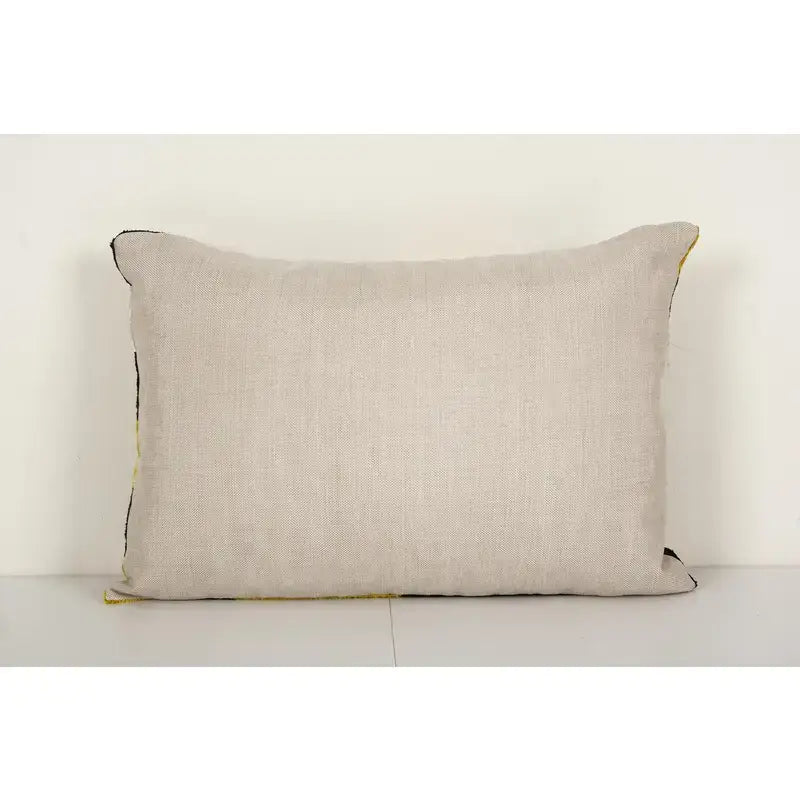 Silk Ikat Velvet Pillow Cover | 16'' x 24''