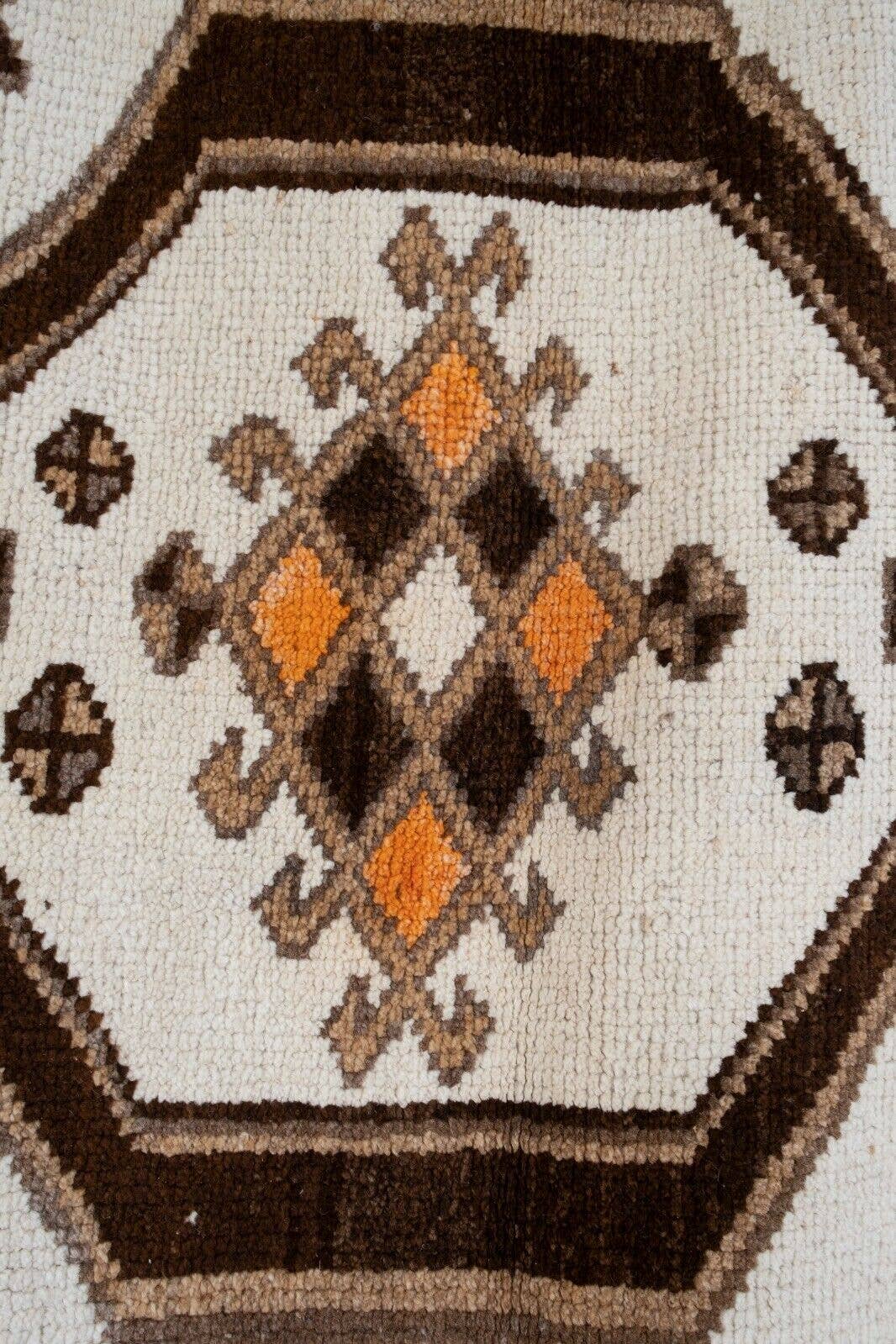 Vintage Herki Runner Rug 3'10'' x 12'1''