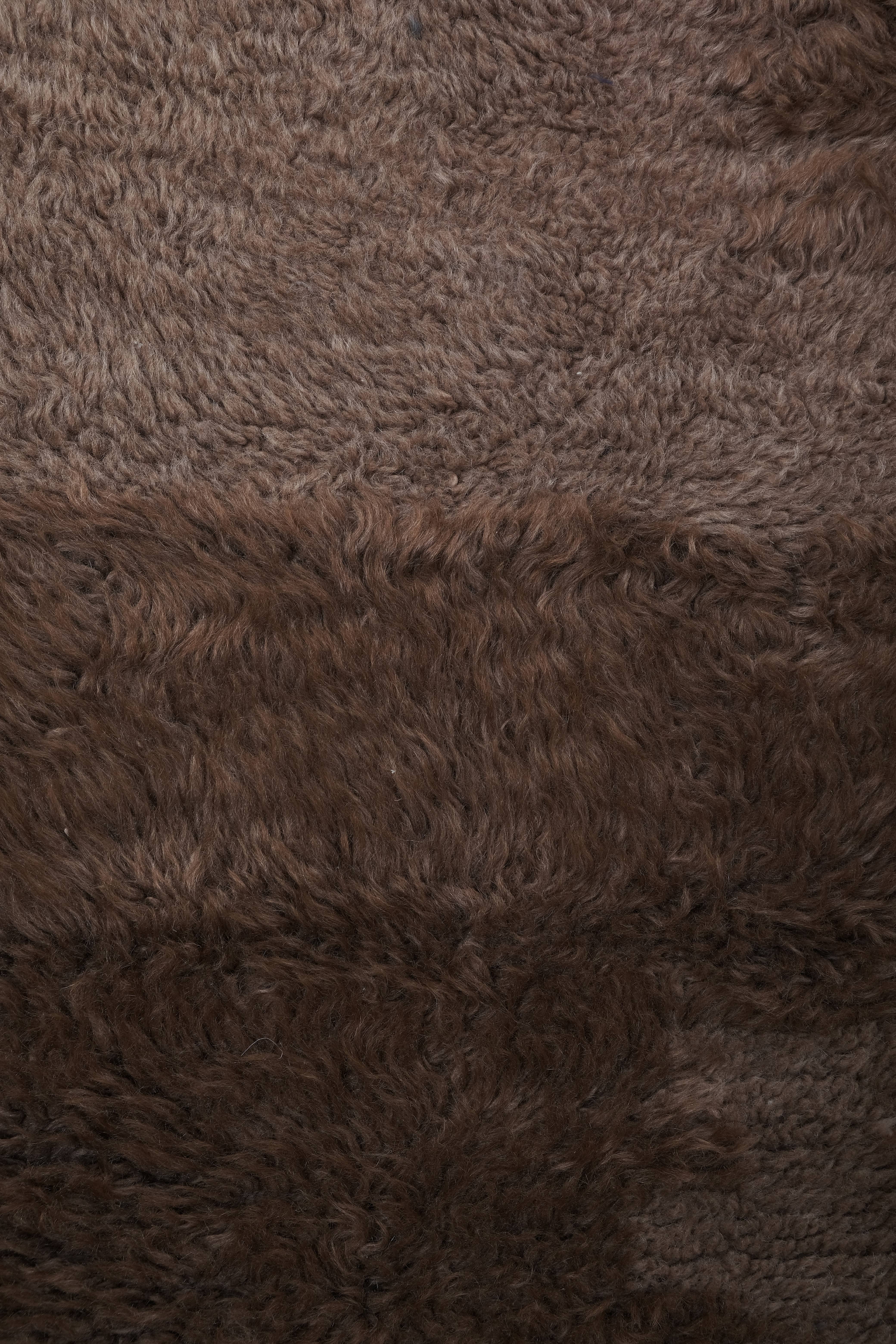 Vintage Turkish Tulu Rug 3'2'' x 6'10''