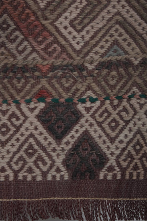 Vintage Turkish Kilim Runner 2'4'' x 8'10''