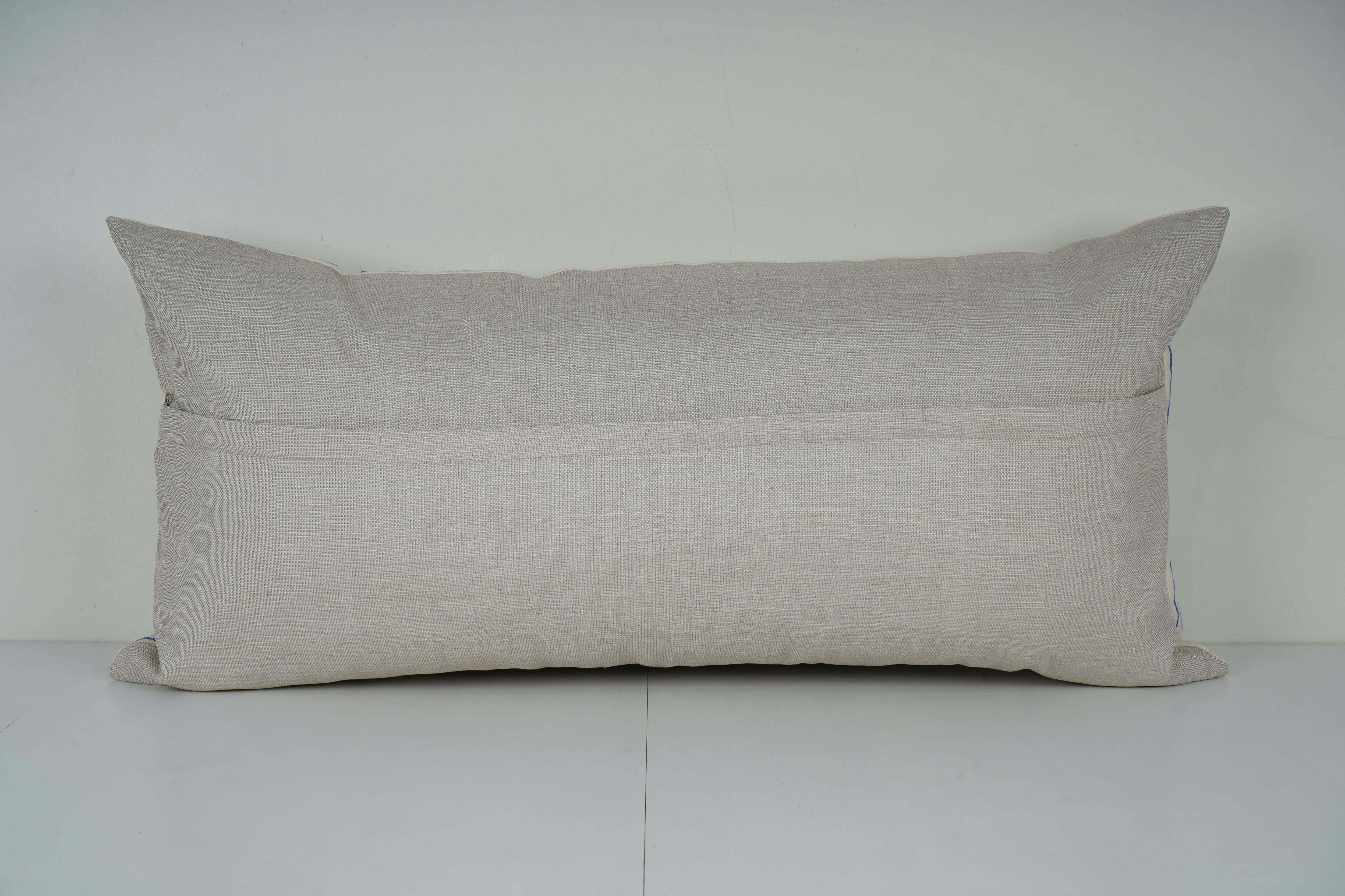 Camel Suzani Bedding Pillow Cover | 16'' x 35''