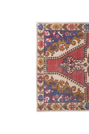 Vintage Turkish Rug 4'8'' x 7'1''