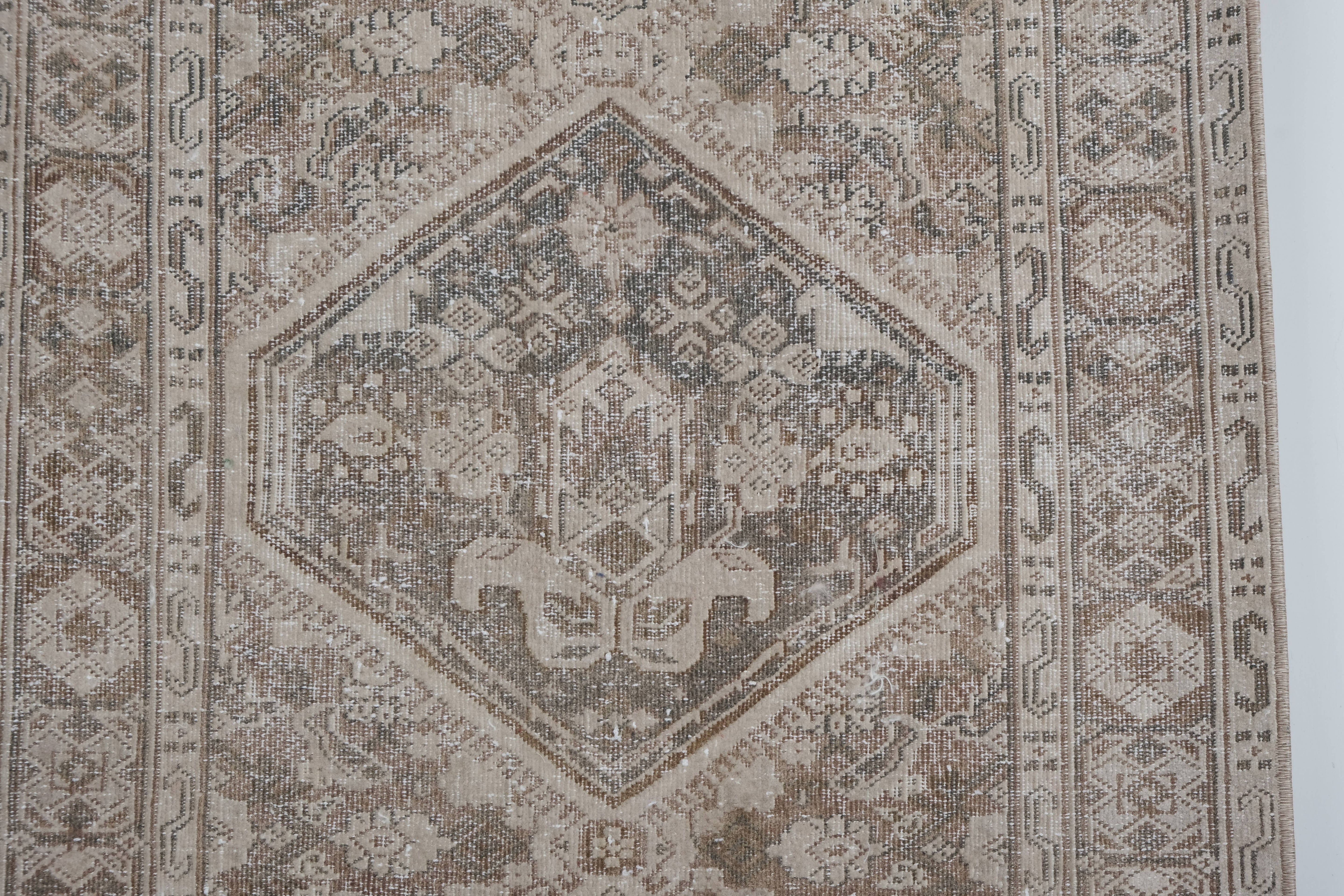 Vintage Turkish Runner Rug 2'6'' x 14'1''