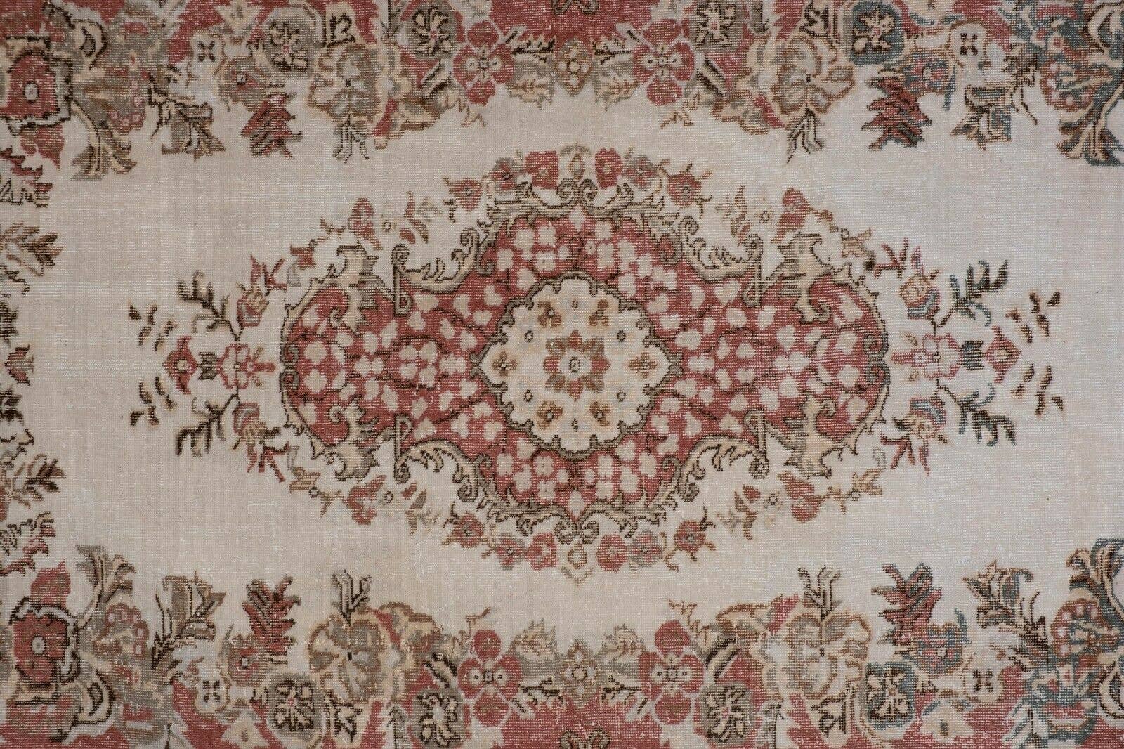 Vintage Oushak Rug 5'10'' x 9'1''