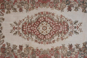 Vintage Oushak Rug 5'10'' x 9'1''