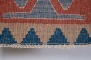 Vintage Turkish Kilim Rug 18'' x 41''