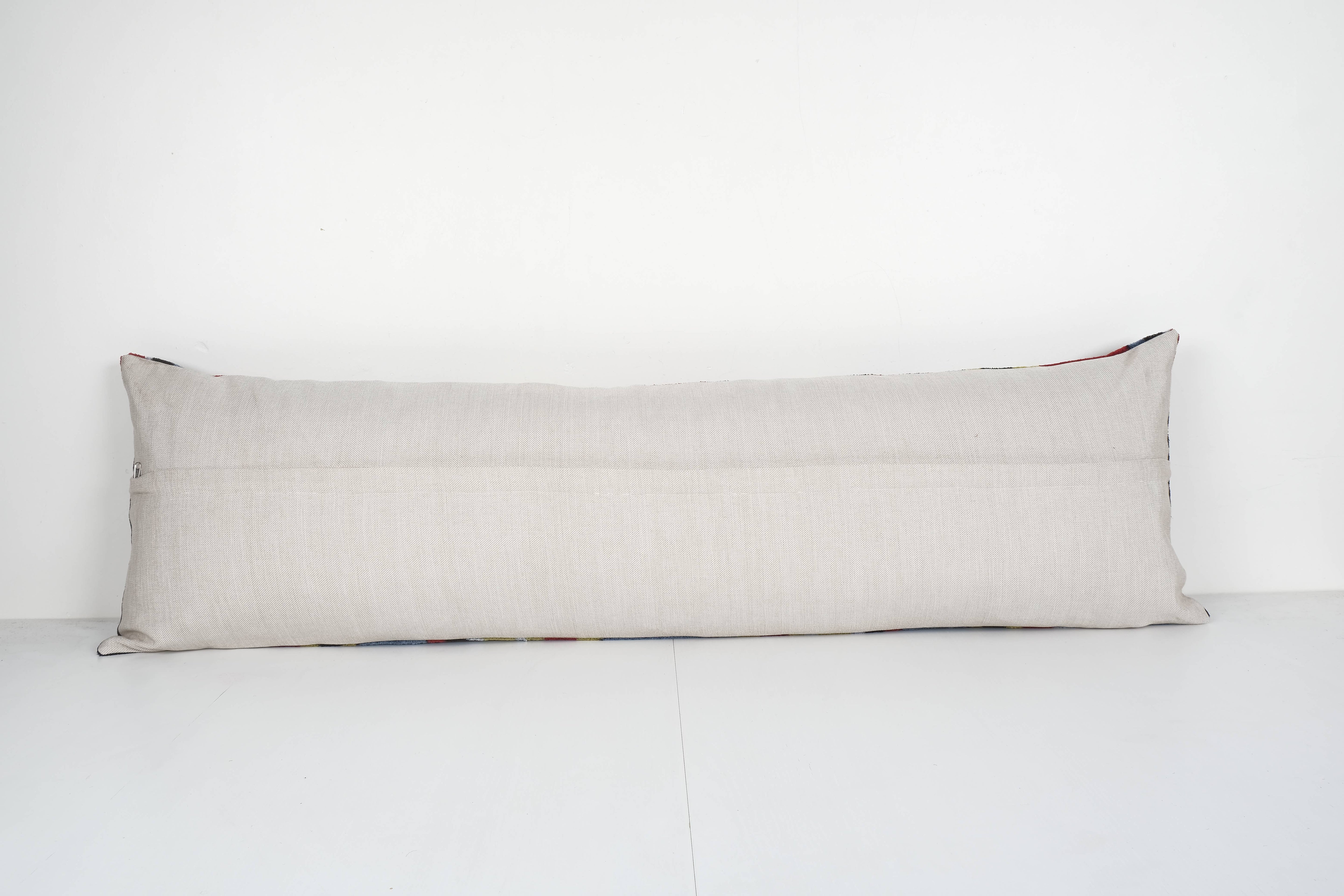 Silk Ikat Velvet Pillow Cover | 14'' x 50''