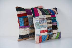 Rug Pillow Cover Set of 2 | 20'' x 20''
