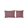 Uzbek Roller Printed Pillow Cover Set of 2 | 16'' x 16''