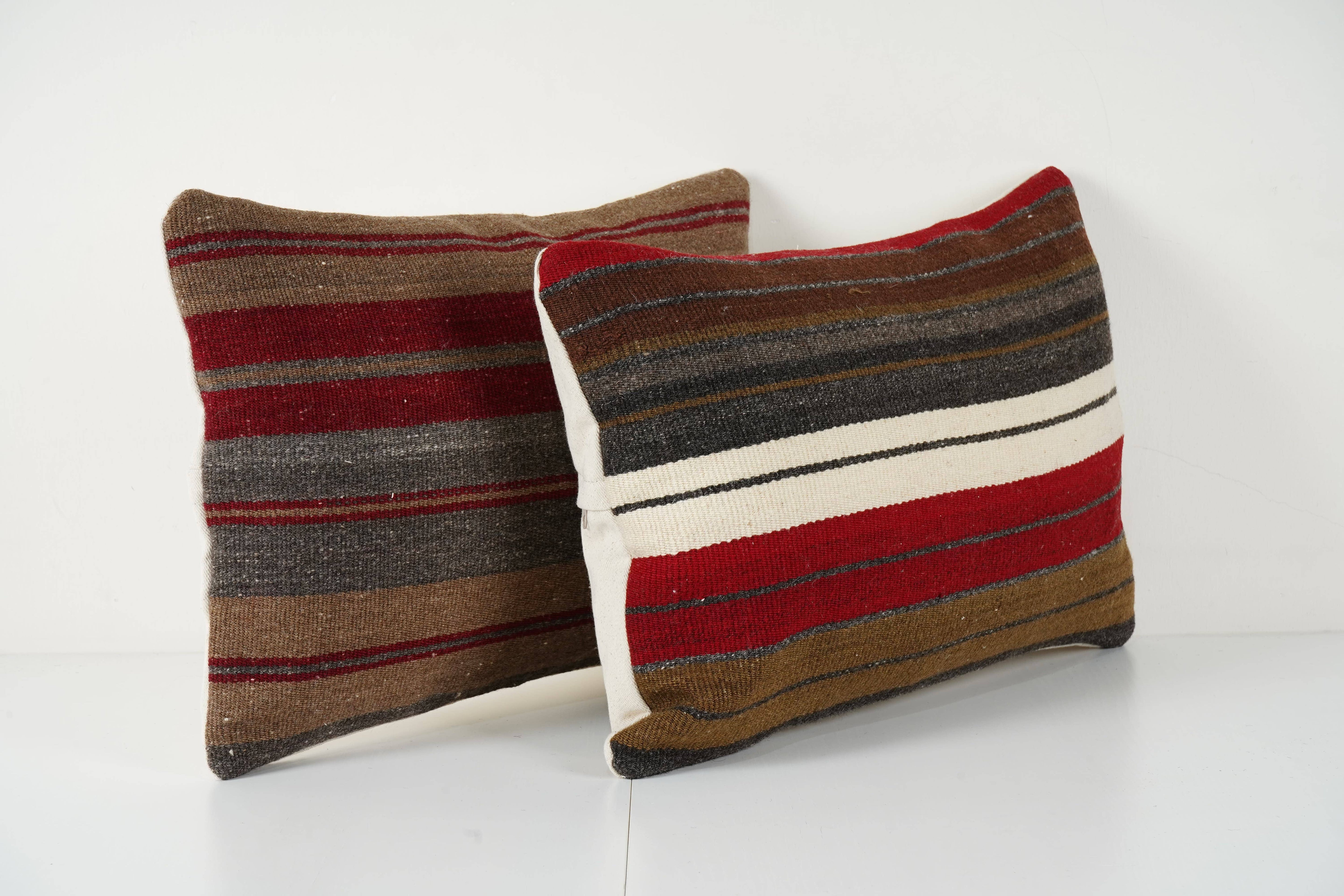 Kilim Pillow Cover Set of 2 | 14'' x 20''