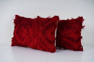 Rug Pillow Cover Set of 2 | 12'' x 20''