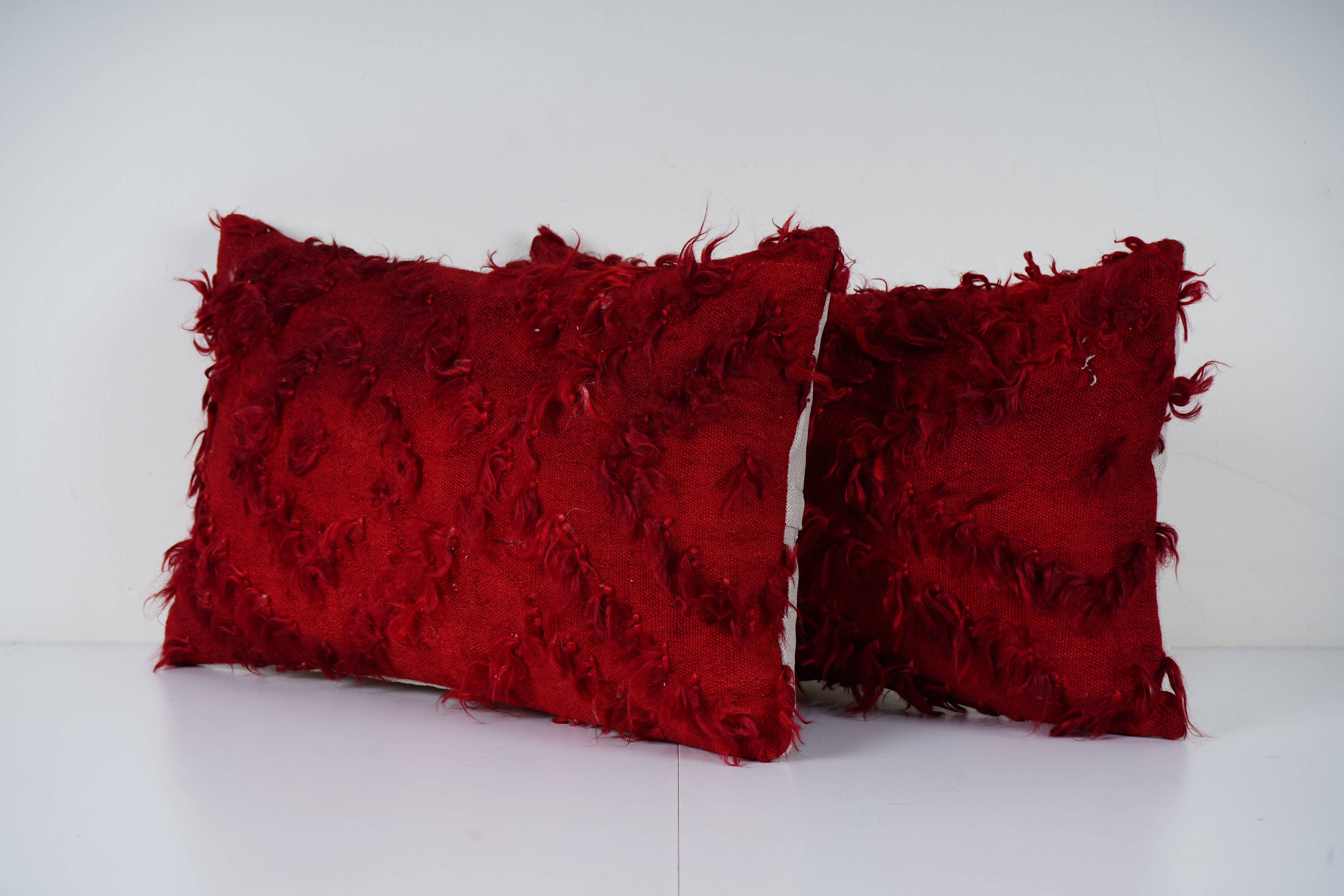 Rug Pillow Cover Set of 2 | 12'' x 20''
