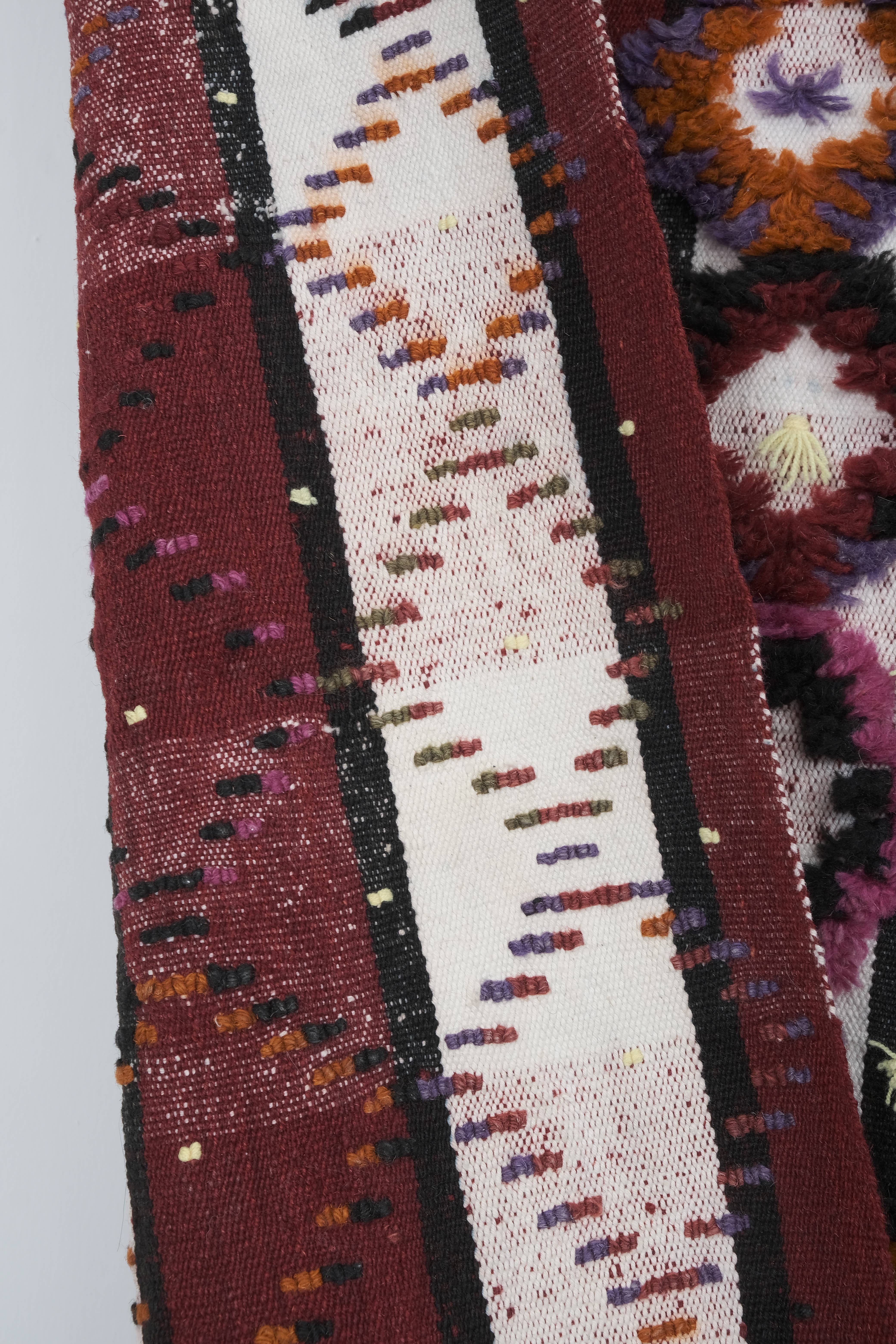 Vintage Turkish Tulu Rug 5'1'' x 7'1''