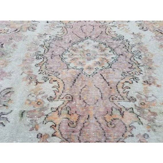 Vintage Oushak Rug 5'5'' x 8'10''