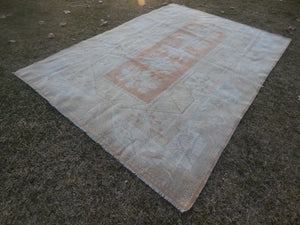 Vintage Turkish Rug 6'8'' x 9'5''