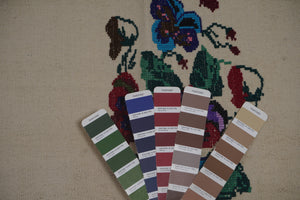 Vintage Turkish Kilim Rug 5'5'' x 6'5''