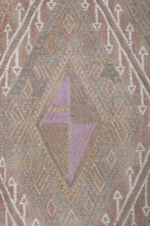 Vintage Turkish Kilim Rug 5'2'' x 7'3''