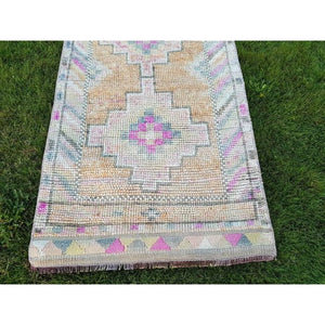 Vintage Herki Runner Rug 2'7'' x 11'10''