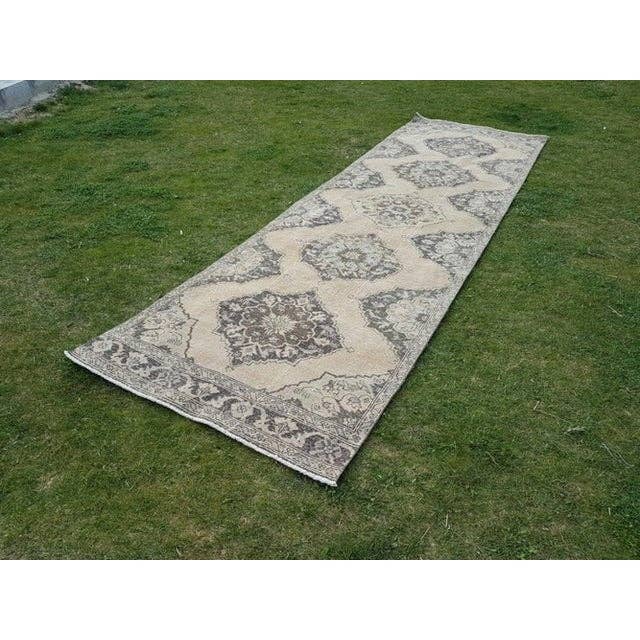 Vintage Oushak Runner 3'11'' x 13'