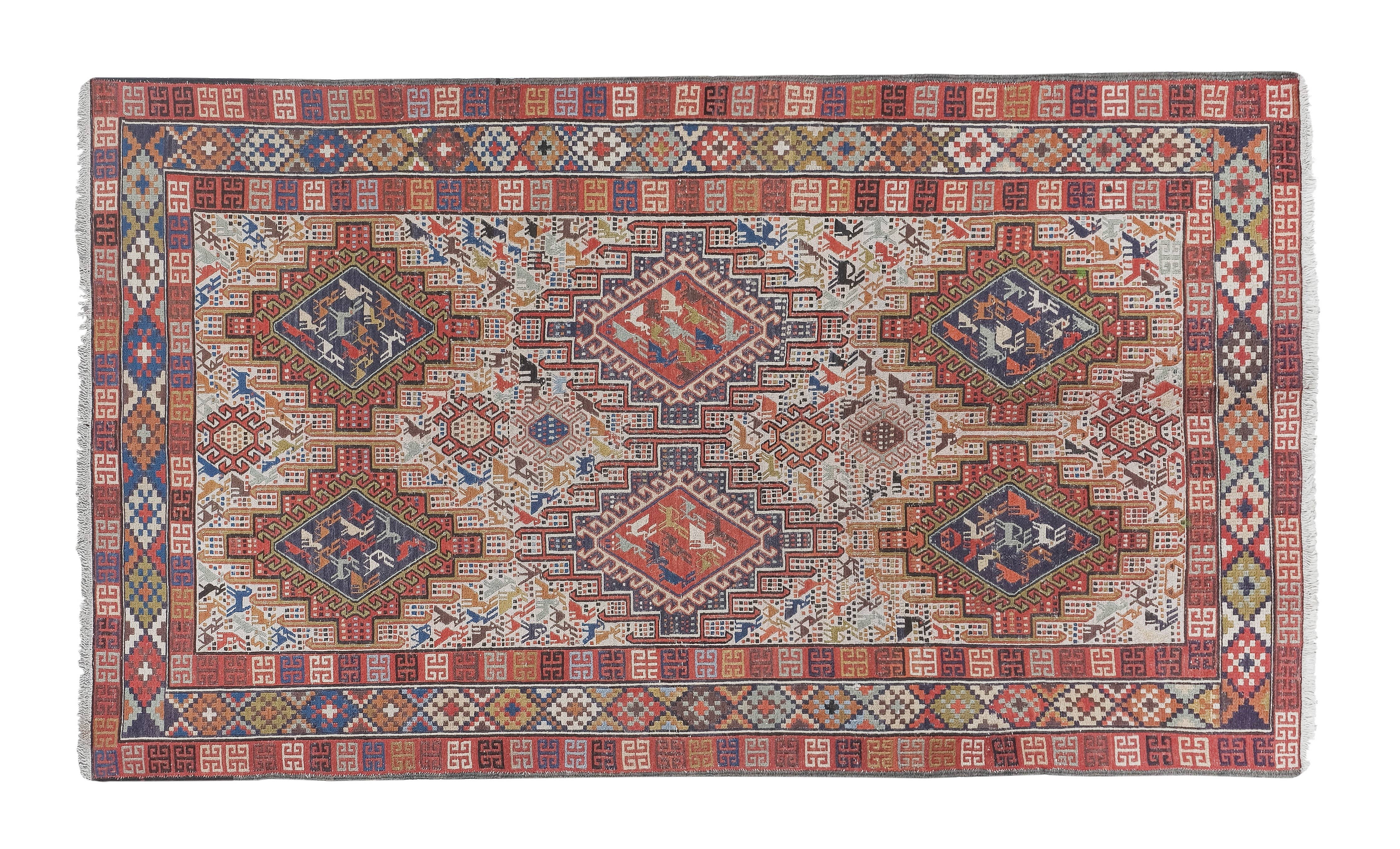 Vintage Soumac Rug 3'10'' x 6'7''