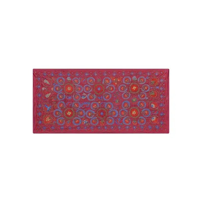 Silk Suzani Wall Hanging & Bedspread 3'1'' x 6'3''