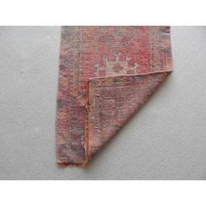 Vintage Turkish Rug 17'' x 41''