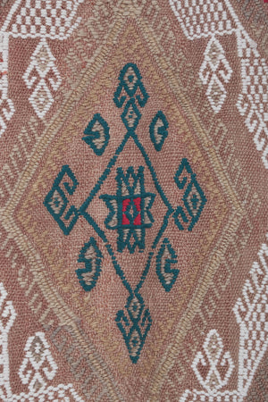 Vintage Turkish Kilim Rug 4'10'' x 6'8''