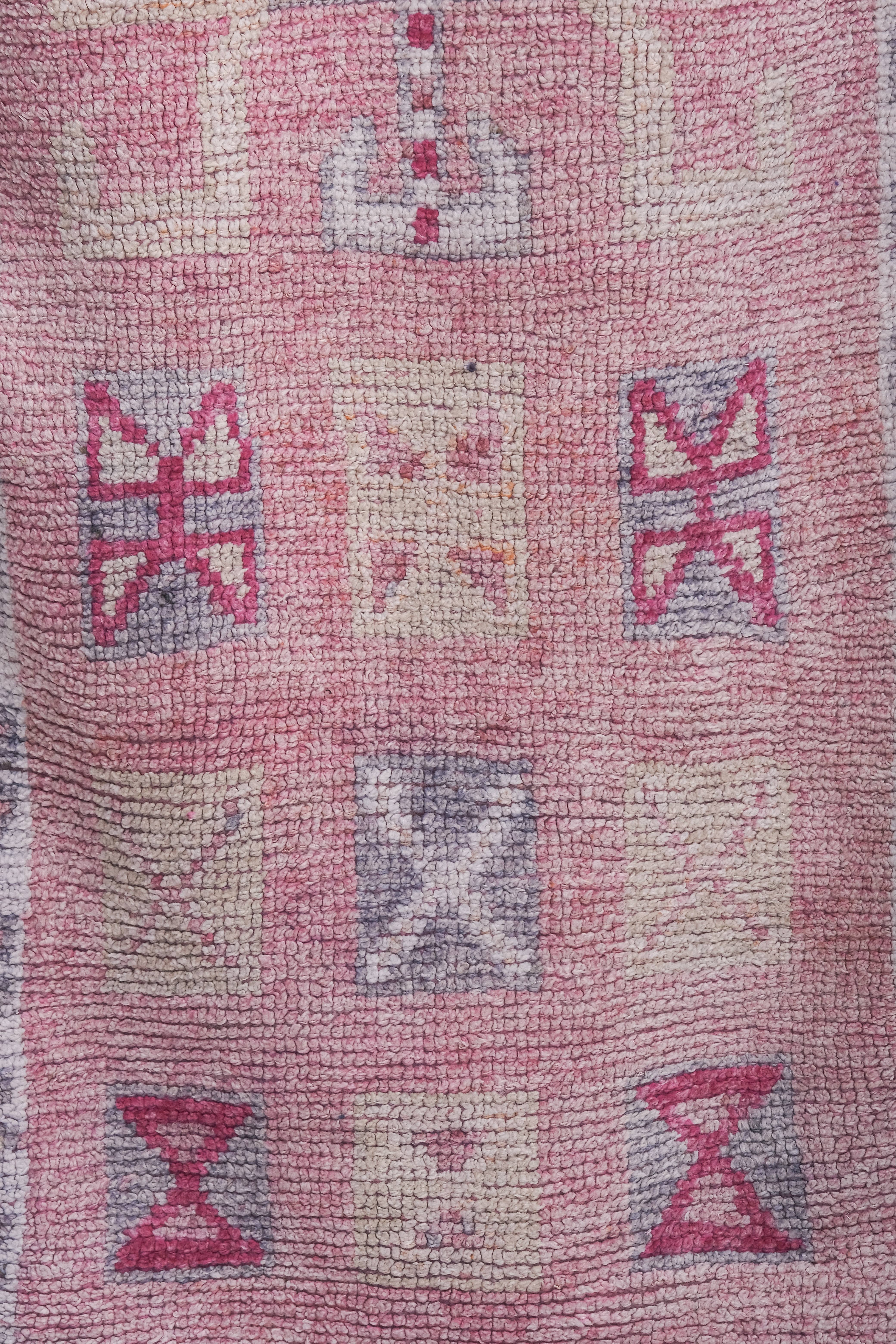 Vintage Herki Runner Rug 2'10'' x 9'9''