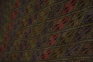 Vintage Turkish Kilim Rug 5'4'' x 7'1''