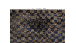 Vintage Turkish Tulu Rug 4'5'' x 5'9''
