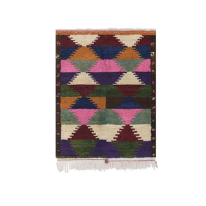 Vintage Turkish Shaggy Tulu Rug 45'' x 55''