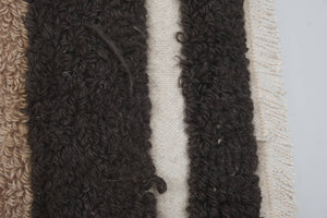 Vintage Turkish Tulu Rug 4'4'' x 6'7''