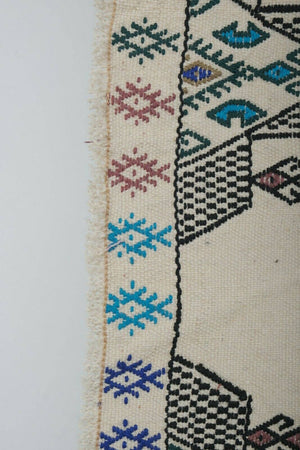 Vintage Turkish Rug 5'7'' x 6'11''